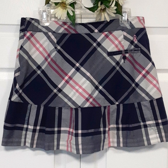 Lady Hagen plaid skort - Picture 2 of 13